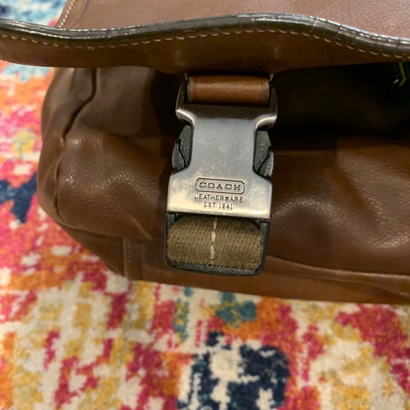Coach Leather Satchel - Picture 8 of 16